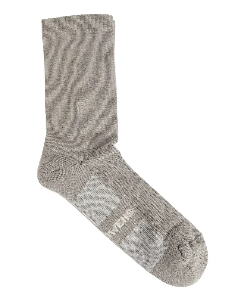 Rick Owens Temple Mid Calf Socks Grey