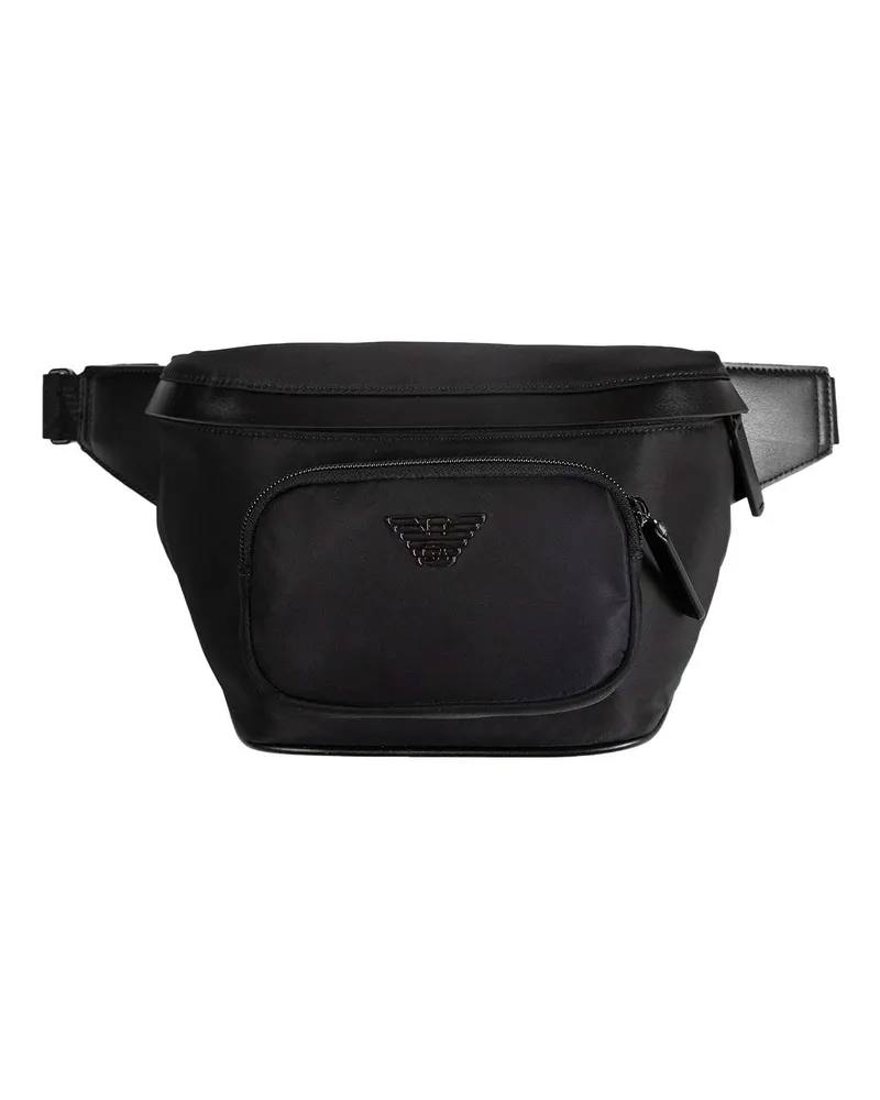 Emporio Armani Nylon Belt Bag Black