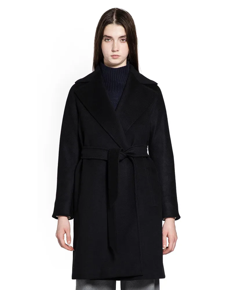 Max Mara Dravenna Coat Black