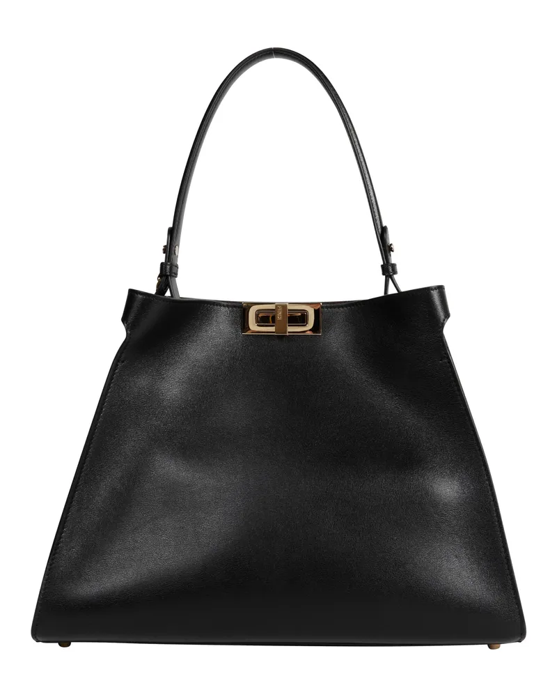 Fendi Way Medium Shoulder Bag Black