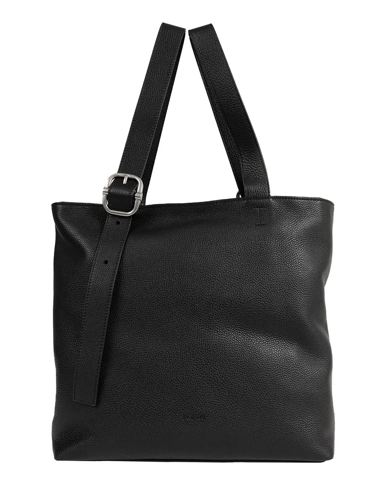 Loewe Loop Zipped Tote Bag Black