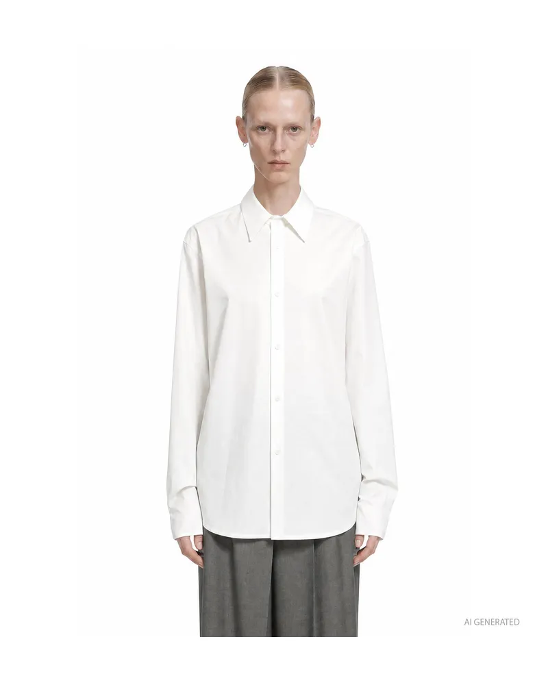 Petar Petrov The Undone Shirt White