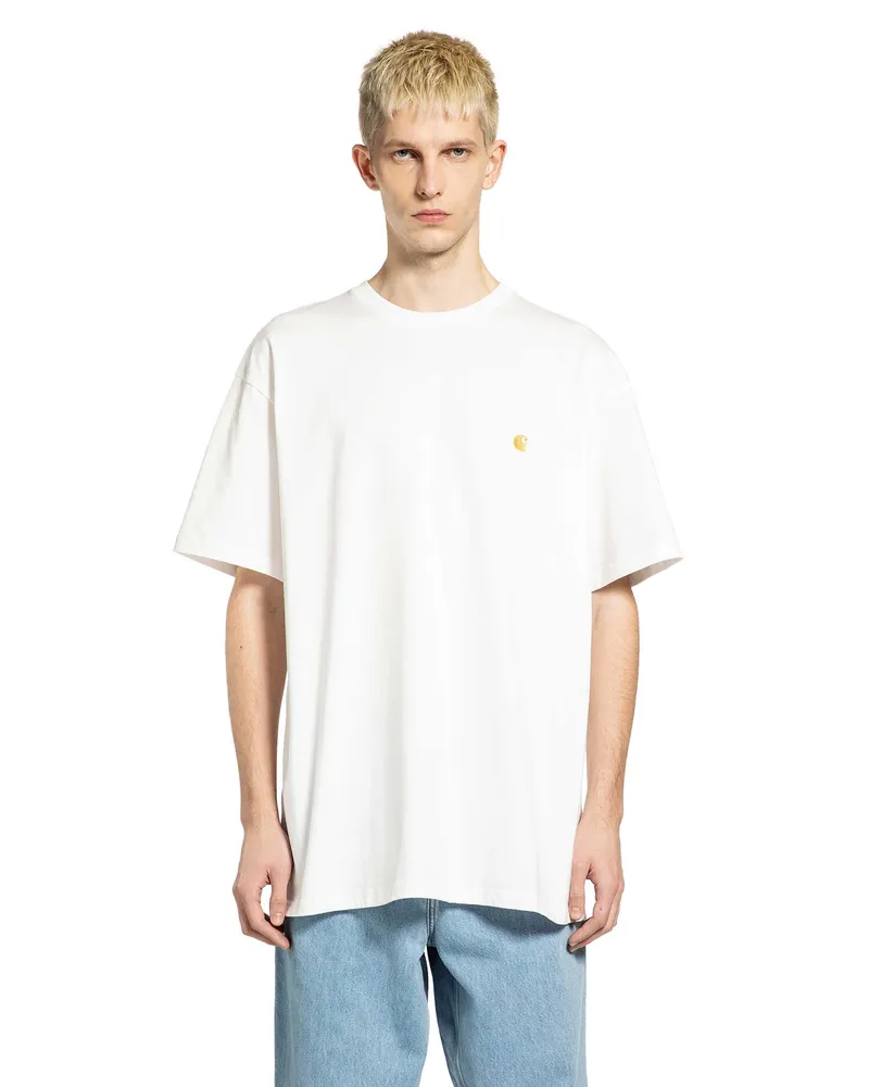 Carhartt WIP S Chase T-Shirt White