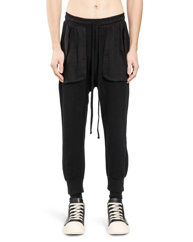 THOM KROM Cotton Jersey Sweatpants Black