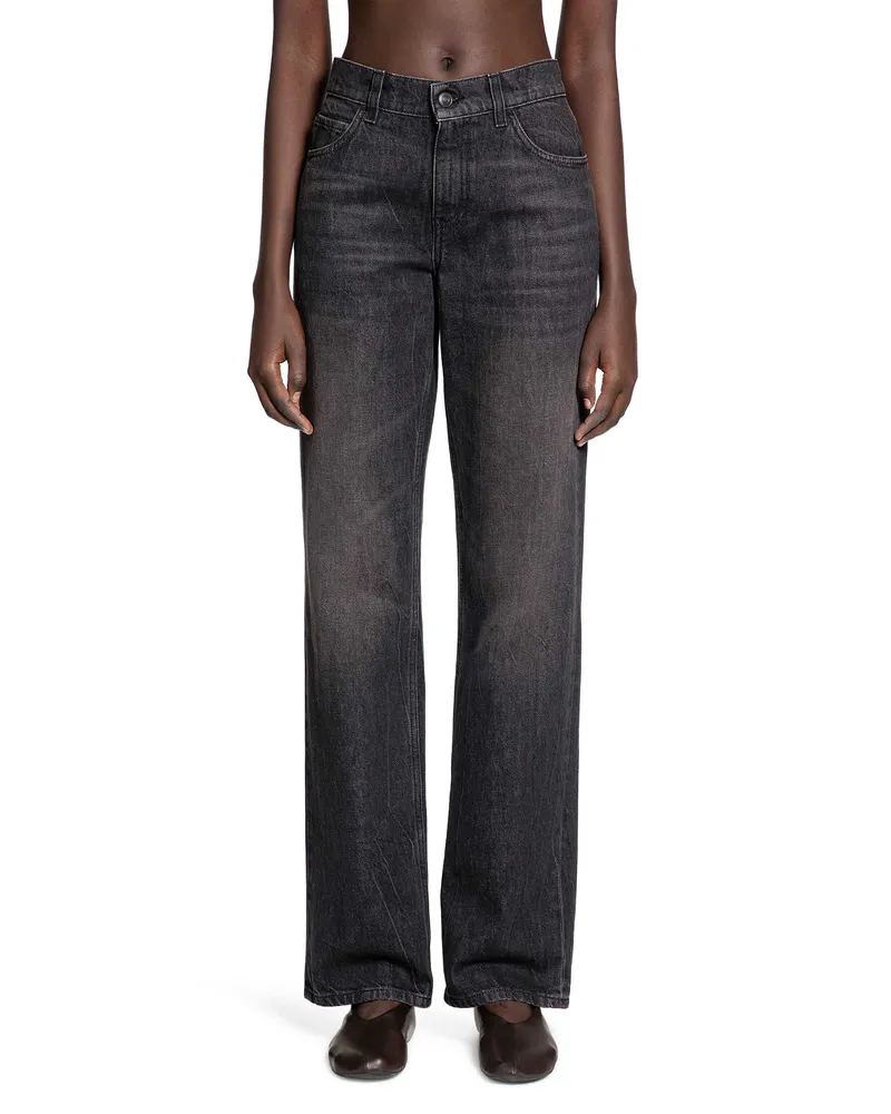 The Row Carlyl Jeans in Cotton Black
