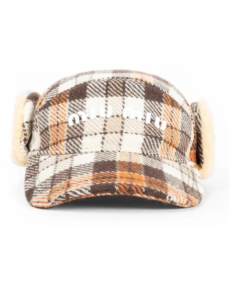 Miu Miu WOMAN BEIGE HAIR ACCESSORIES Beige