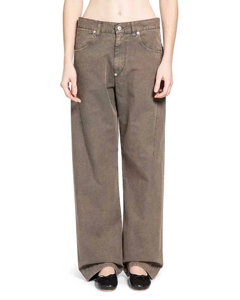 6397 Darted Pants Green