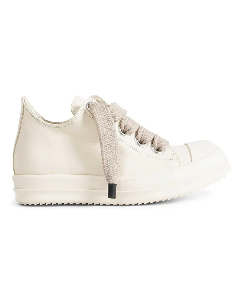 Rick Owens Jumbolace Low Sneakers White