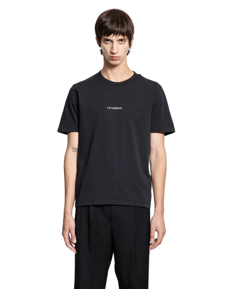 C.P. Company 24/1 Cotton Jersey T-Shirt Black