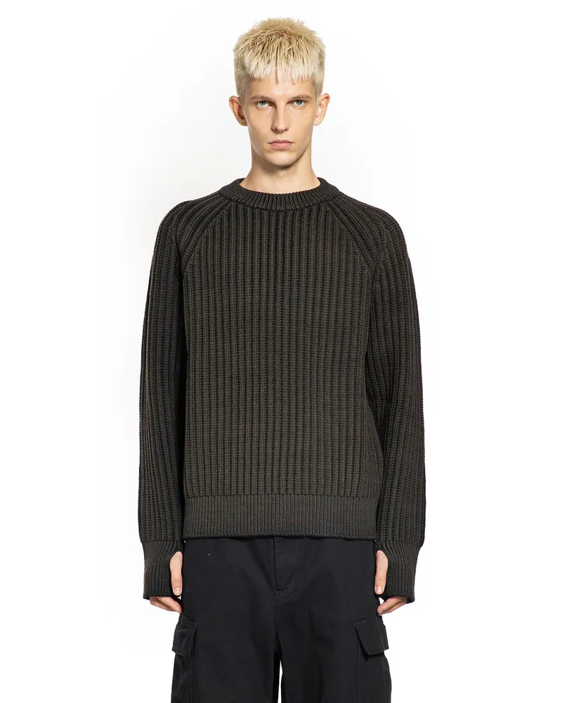 Junya Watanabe MAN BLACK KNITWEAR Black