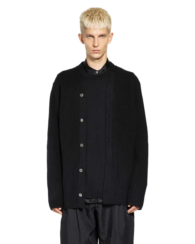 Comme des Garçons MAN BLACK SWEATSHIRTS Black