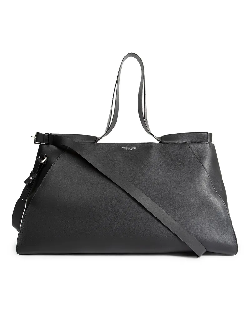 Ann Demeulemeester Sylvia Large Top Handle Bag Black