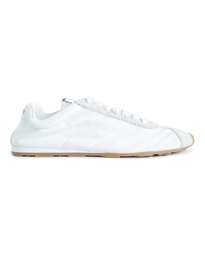 Miu Miu Plume Sneakers White