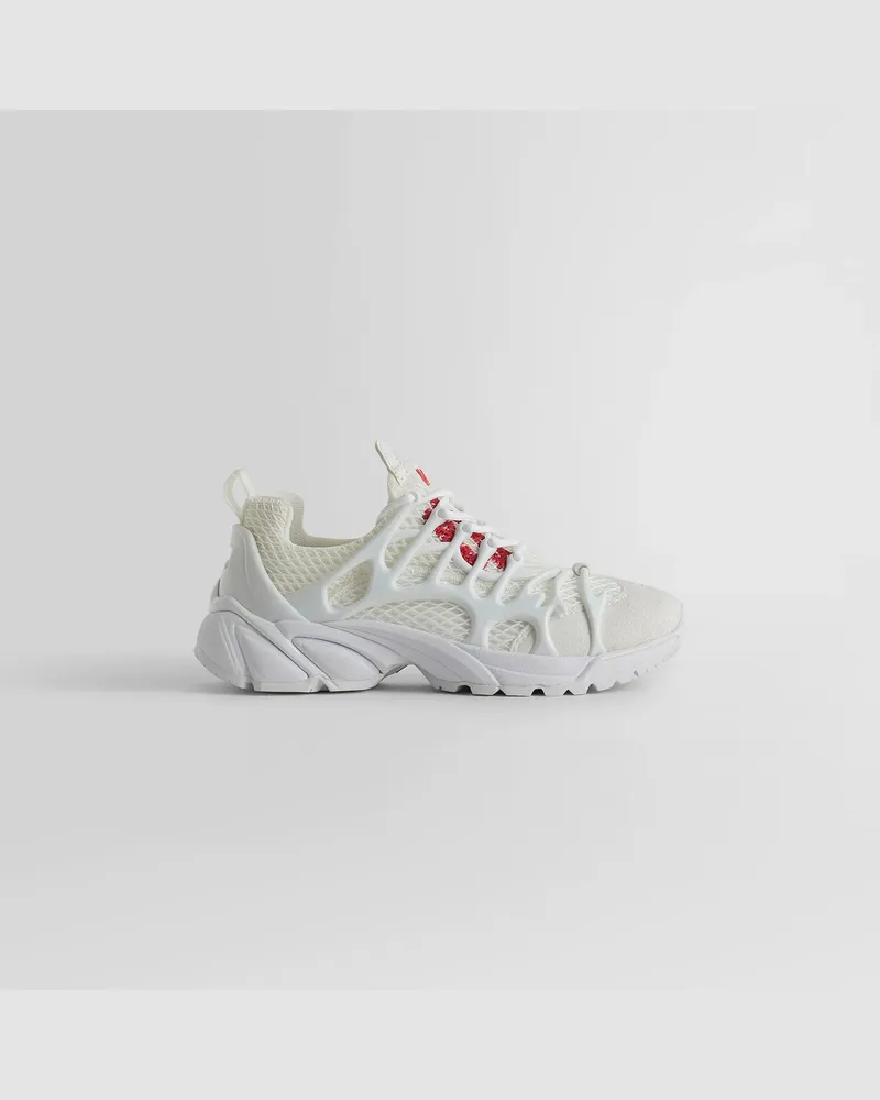 44 LABEL GROUP Tech Nylon Low Sneakers White