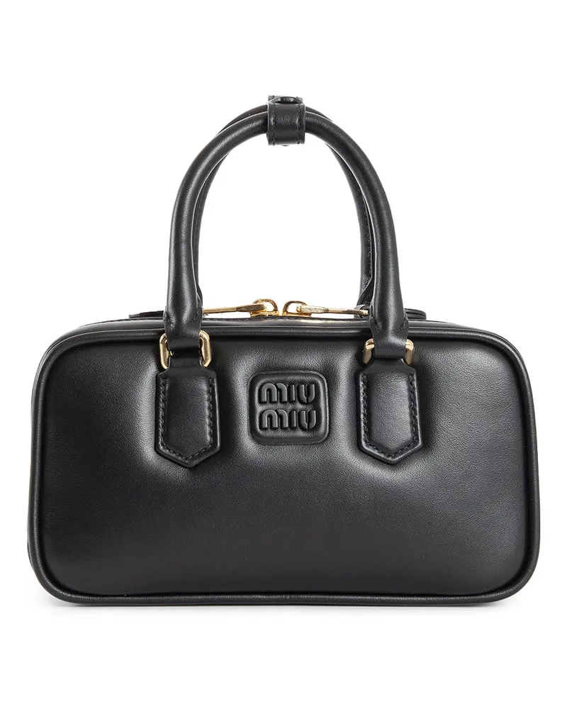 Miu Miu Borsa Mini Arcadie in Pelle Black