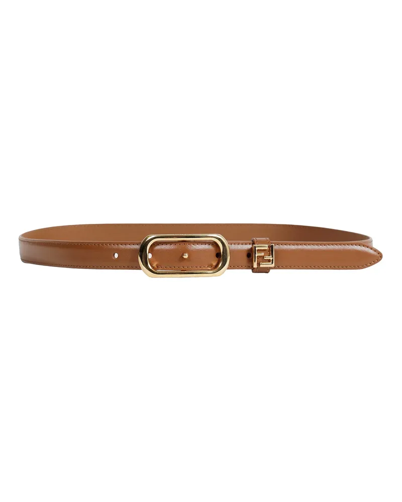 Fendi FF Belt Brown