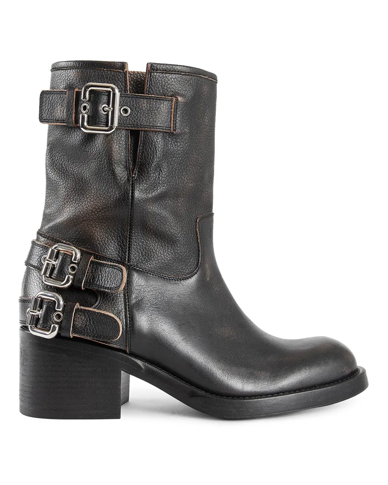 Chloé Stivaletti Dakota alla caviglia Black