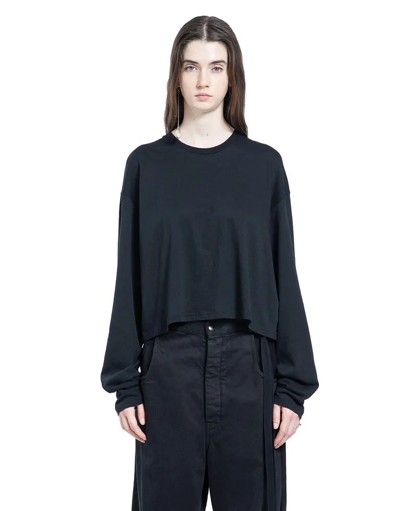 Ann Demeulemeester Nikita ''It Reminds Me'' Long Sleeve T-Shirt Black