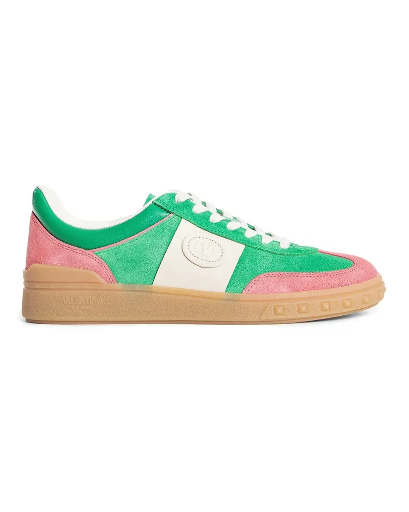 Valentino Garavani Sneakers in suede Upvillage Multicolor