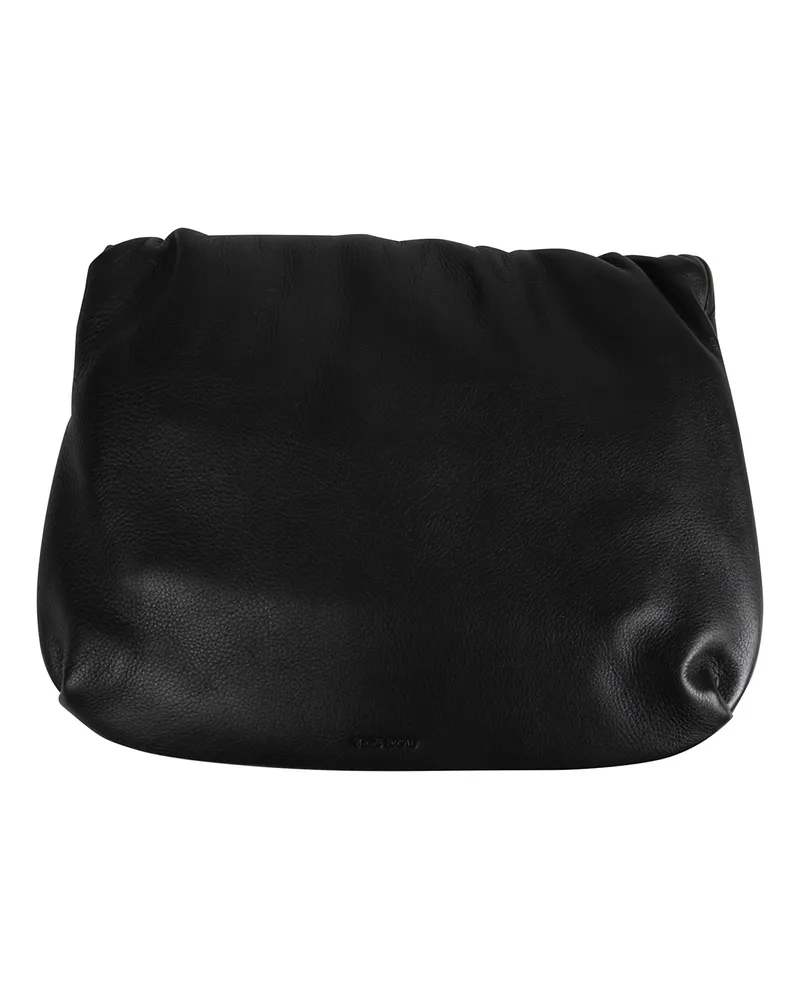 The Row Bourse Clutch Bag Black