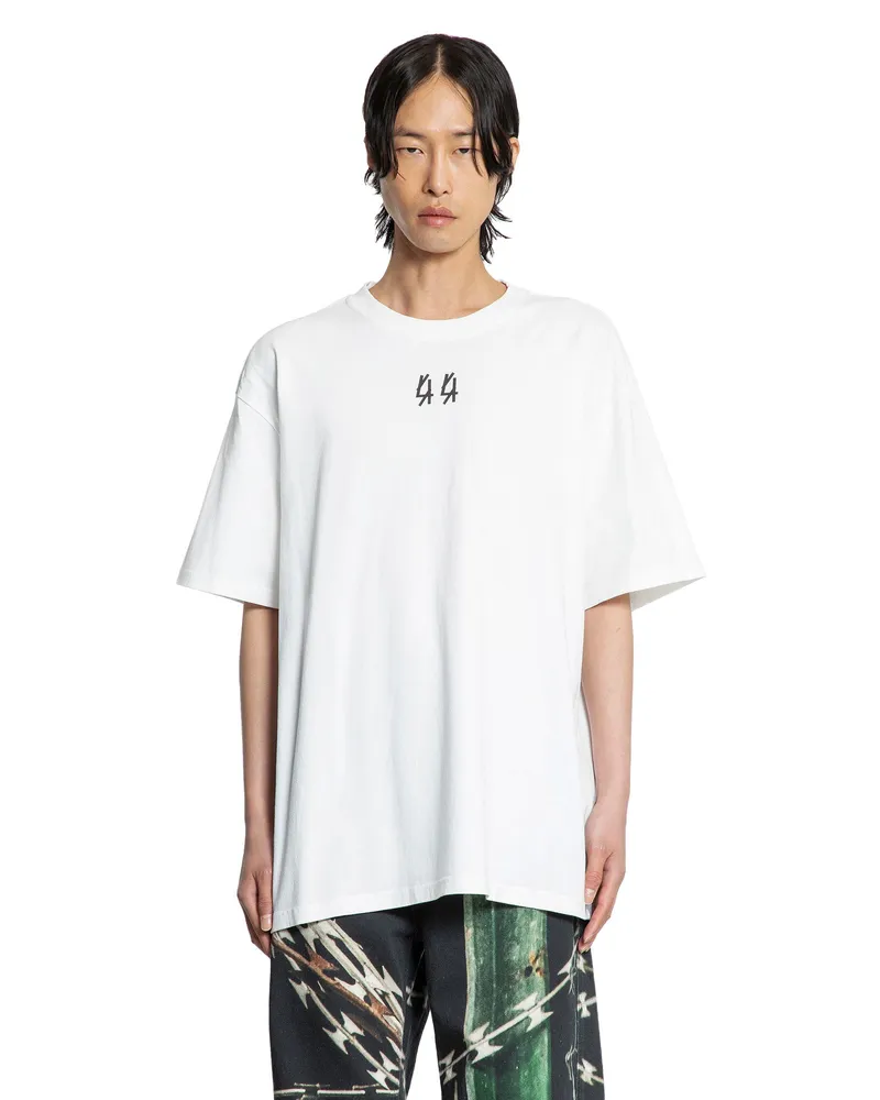 44 LABEL GROUP Tattoo T-Shirt White