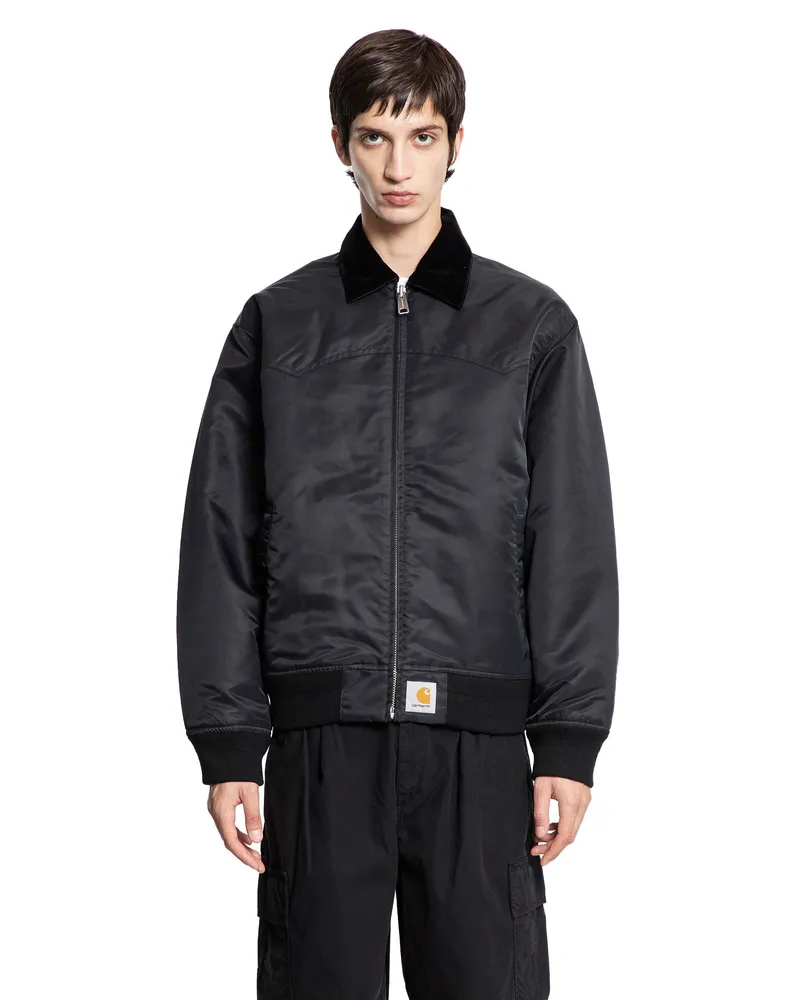 Carhartt WIP Santa Fe Alumni Jacket Black