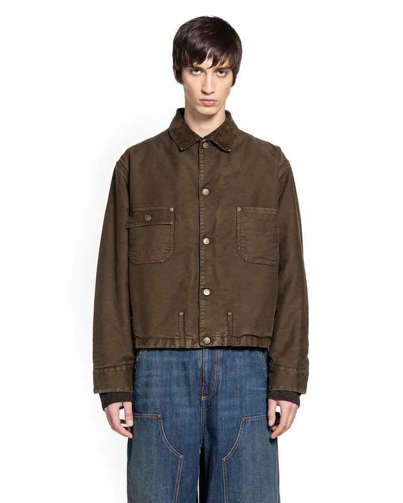 Maison Margiela Canvas Jacket Brown