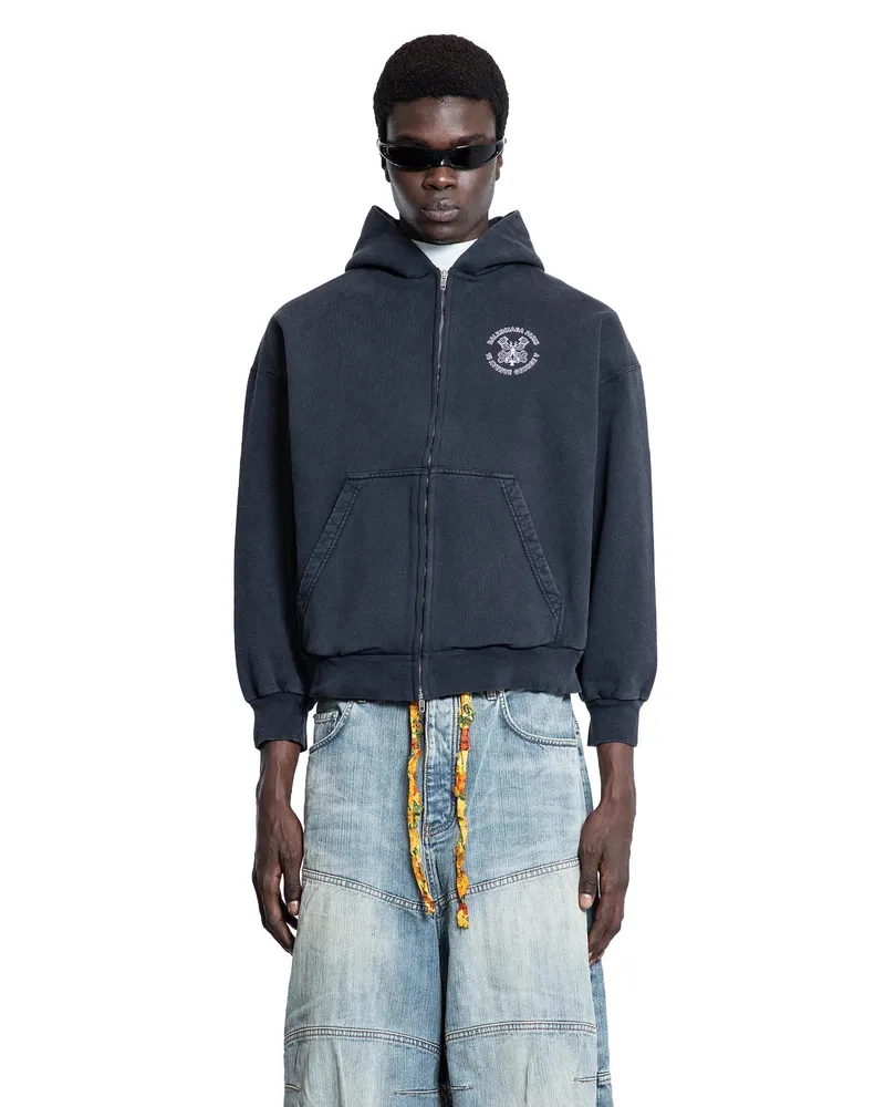 Balenciaga MAN BLACK SWEATSHIRTS Black