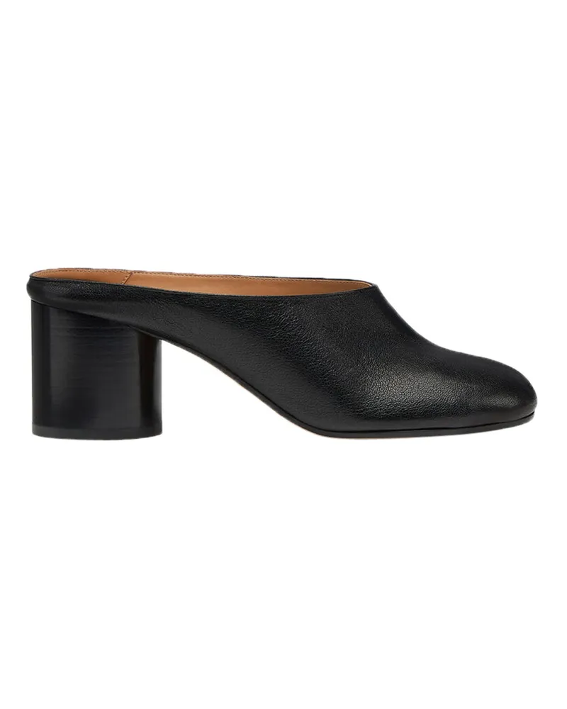 Maison Margiela Tabi Leather Mules Black