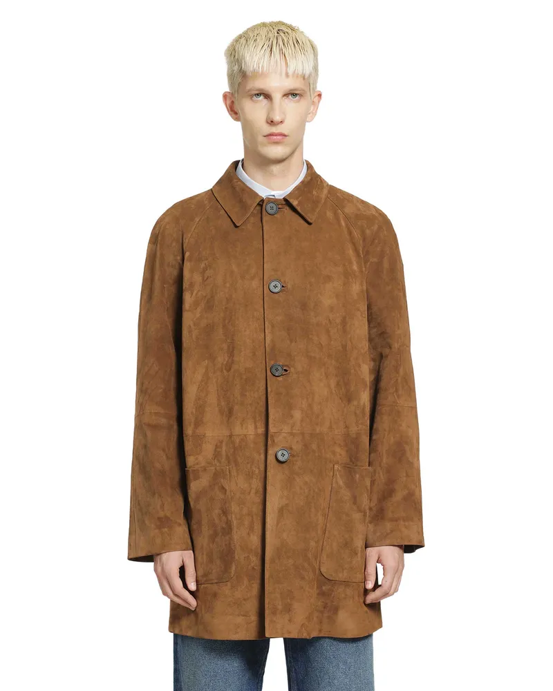 The Row Rajan Coat Brown