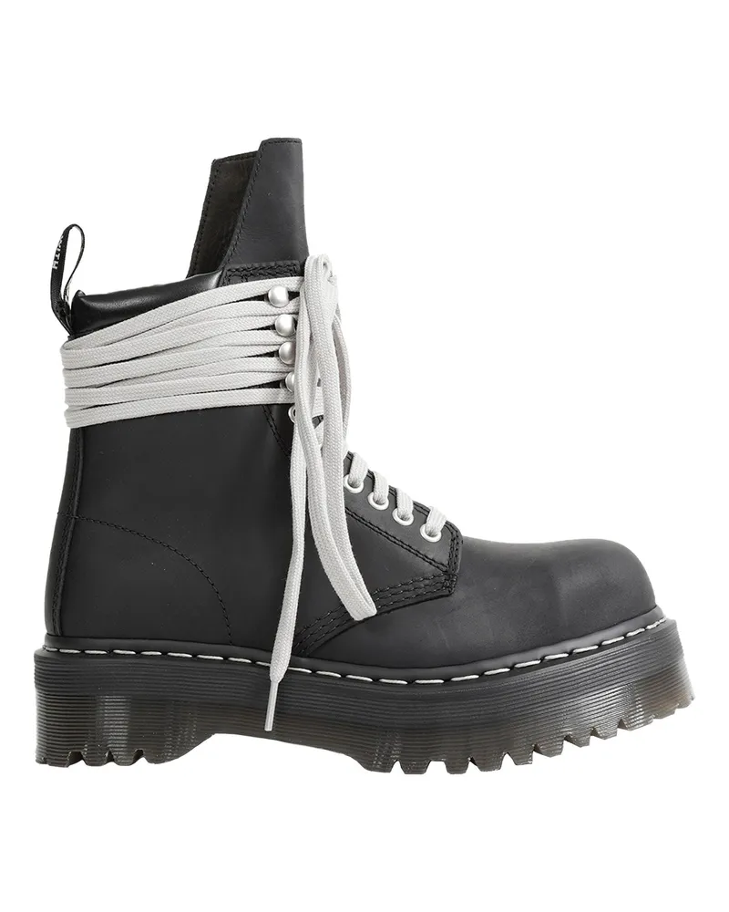 Rick Owens Dr. Martens x  Steel Toe Boots Black