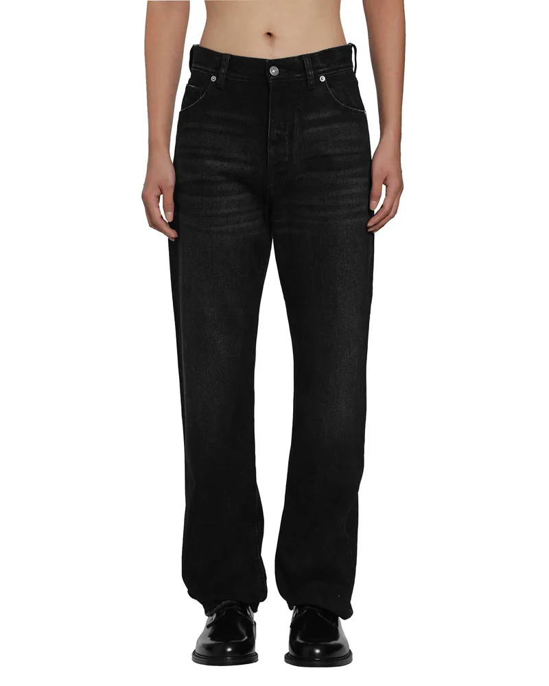 Fendi Long Jeans Black