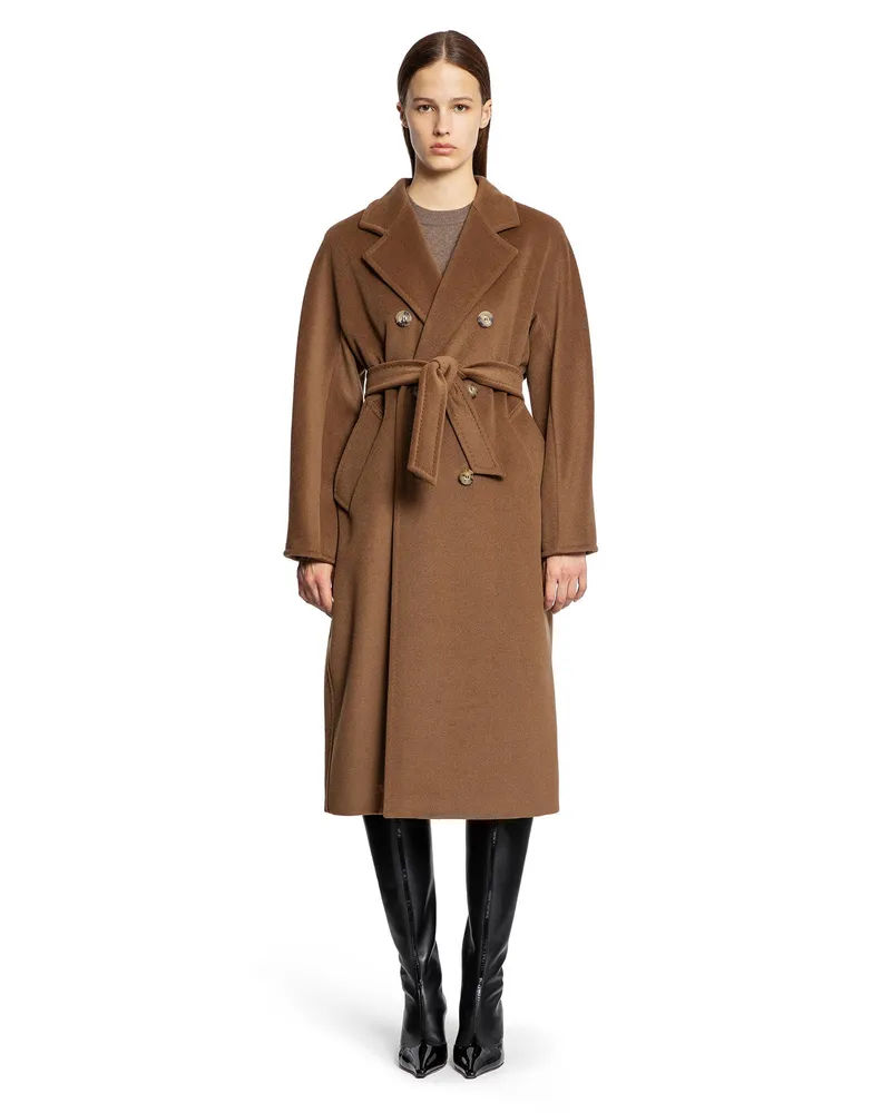 Max Mara 101801 Icon Coat Brown
