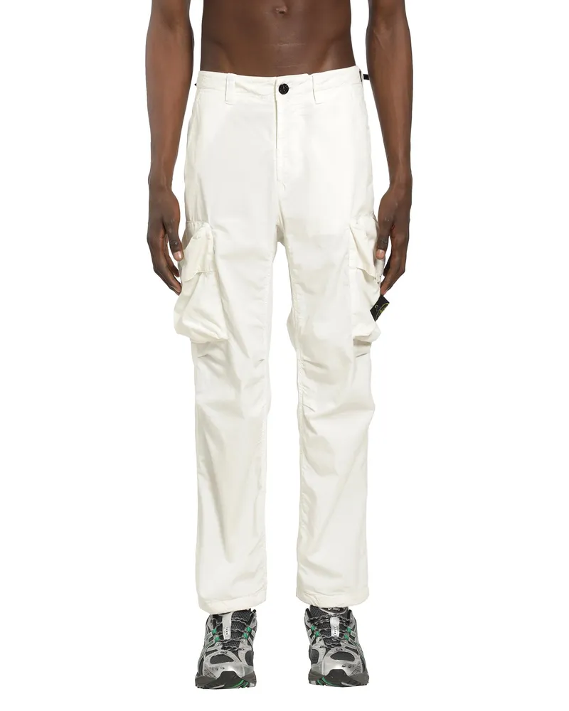 Stone Island 3100036 Cargo Trousers Off-white