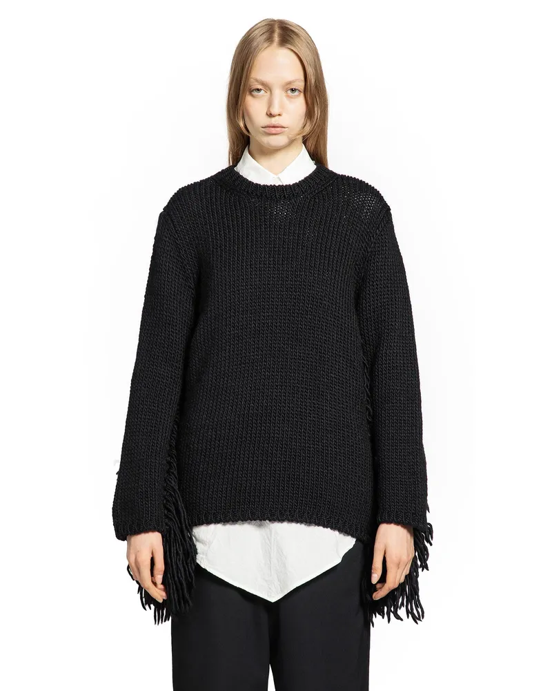 Comme des Garçons WOMAN BLACK JACKETS Black