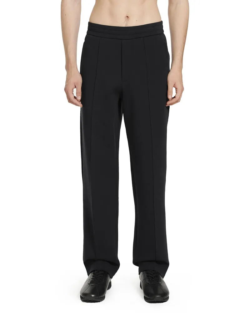 Emporio Armani Double Jersey Trousers Blue