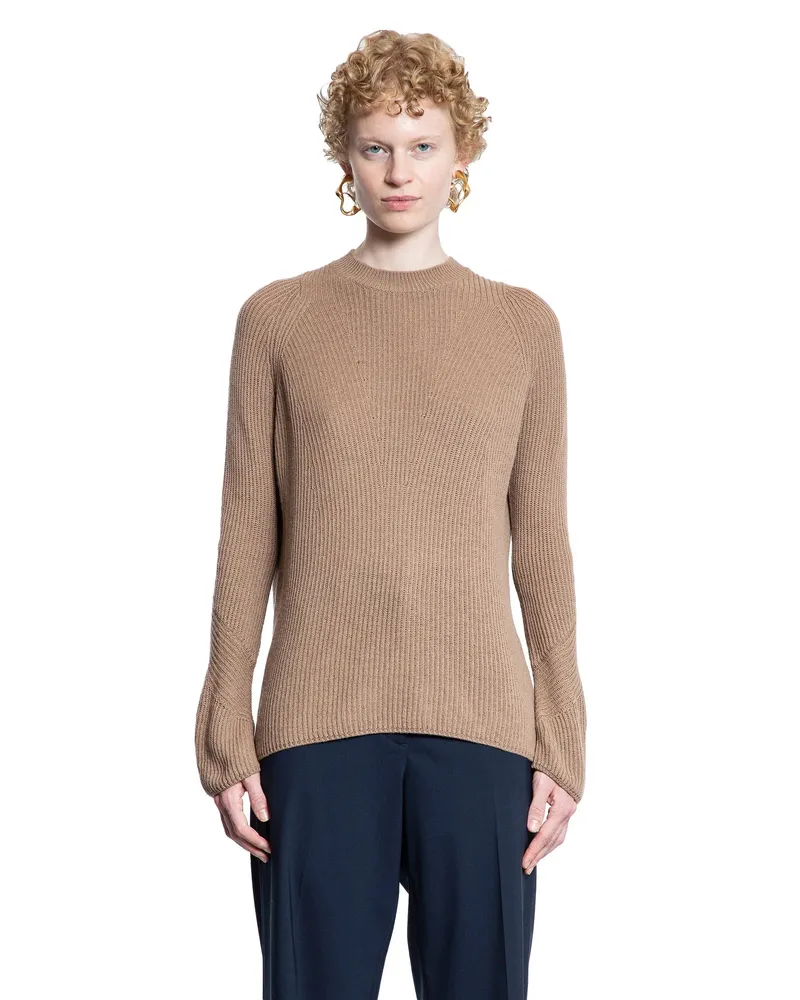 Max Mara Molveno Wool Sweater Beige