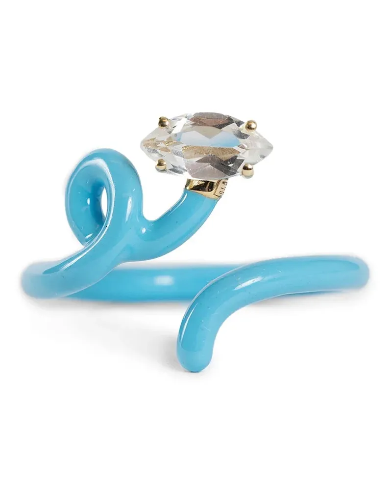 Bea Bongiasca Baby Vine Ring Blue
