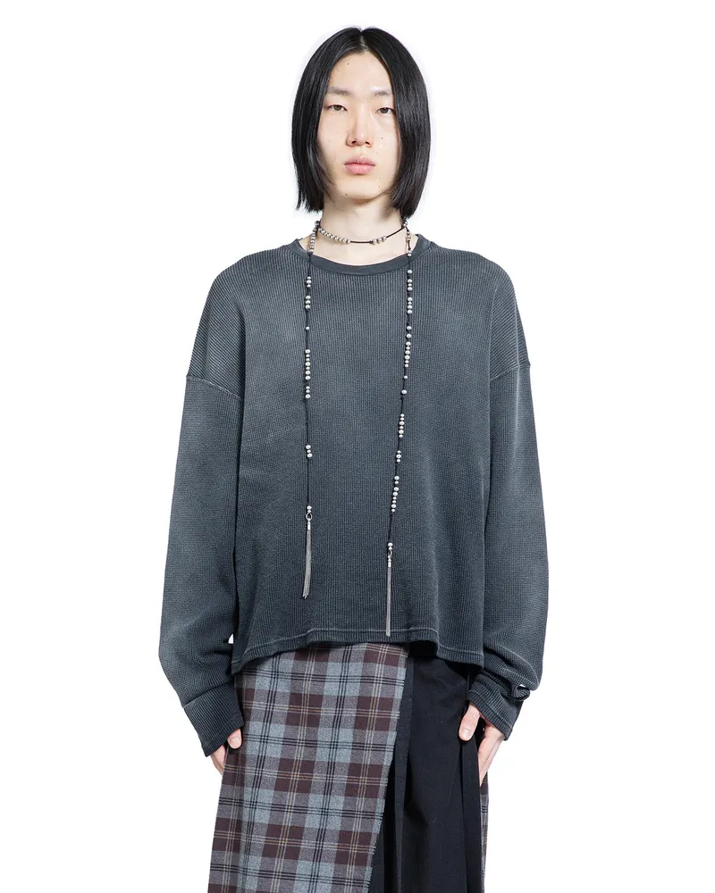 Ann Demeulemeester Emil ''Eternal Eagle'' Long Sleeve T-Shirt Black