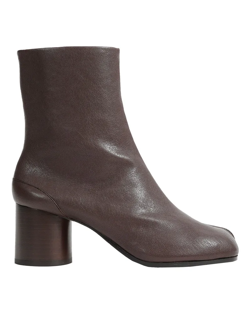 Maison Margiela Tabi Ankle Boots Brown