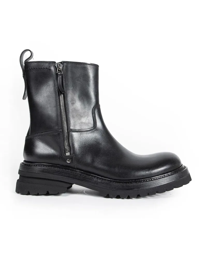 Premiata MAN BLACK BOOTS Black