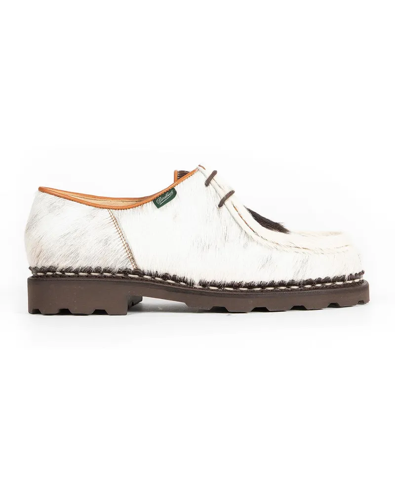 Paraboot Michael Cow Derby Shoes White