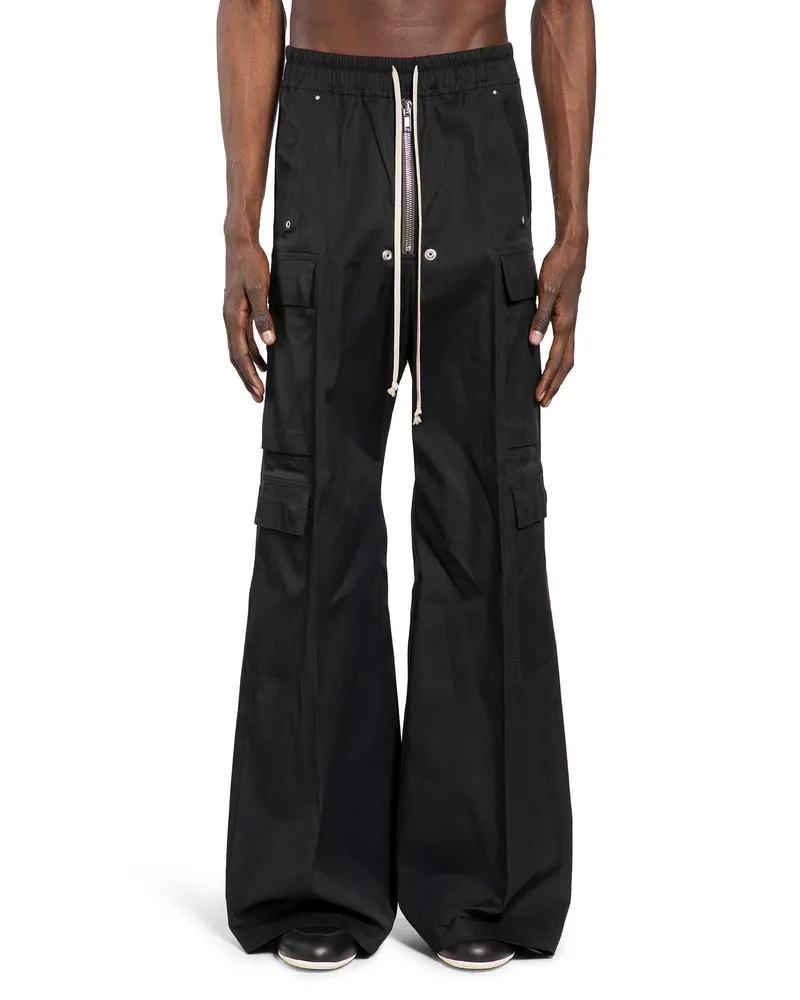 Rick Owens Temple Cargobelas Black