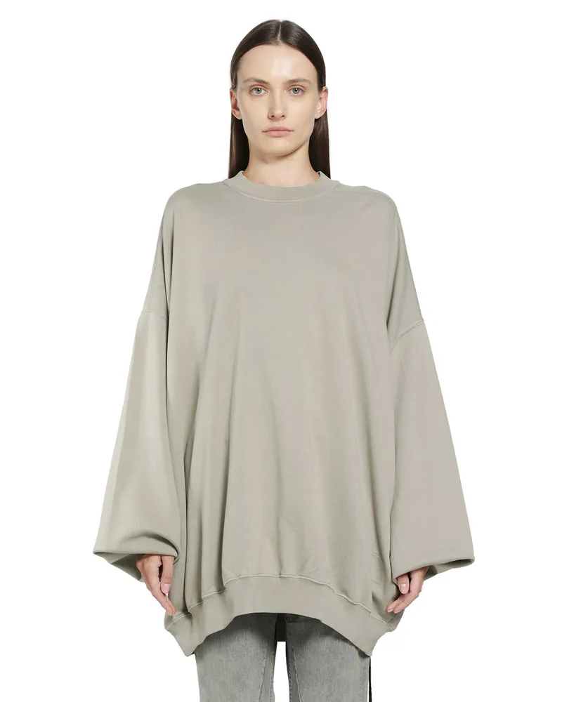 DRKSHDW by Rick Owens Tower Hun Sweatshirt Grey