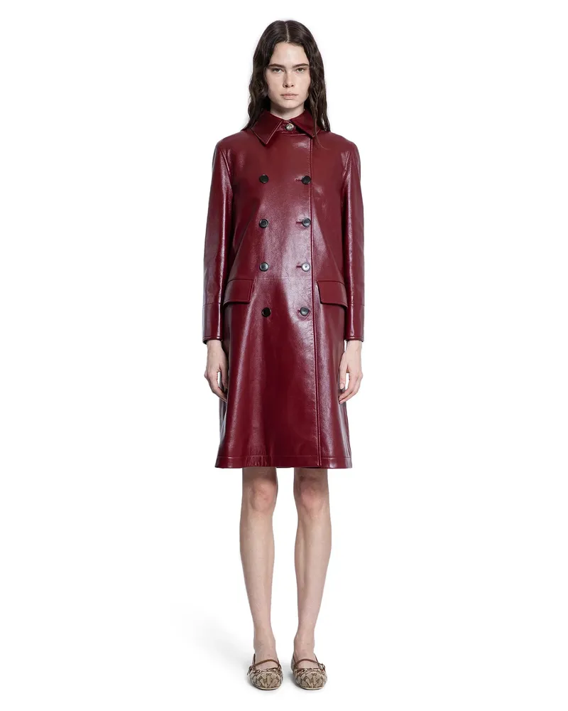 Gucci WOMAN RED COATS Red