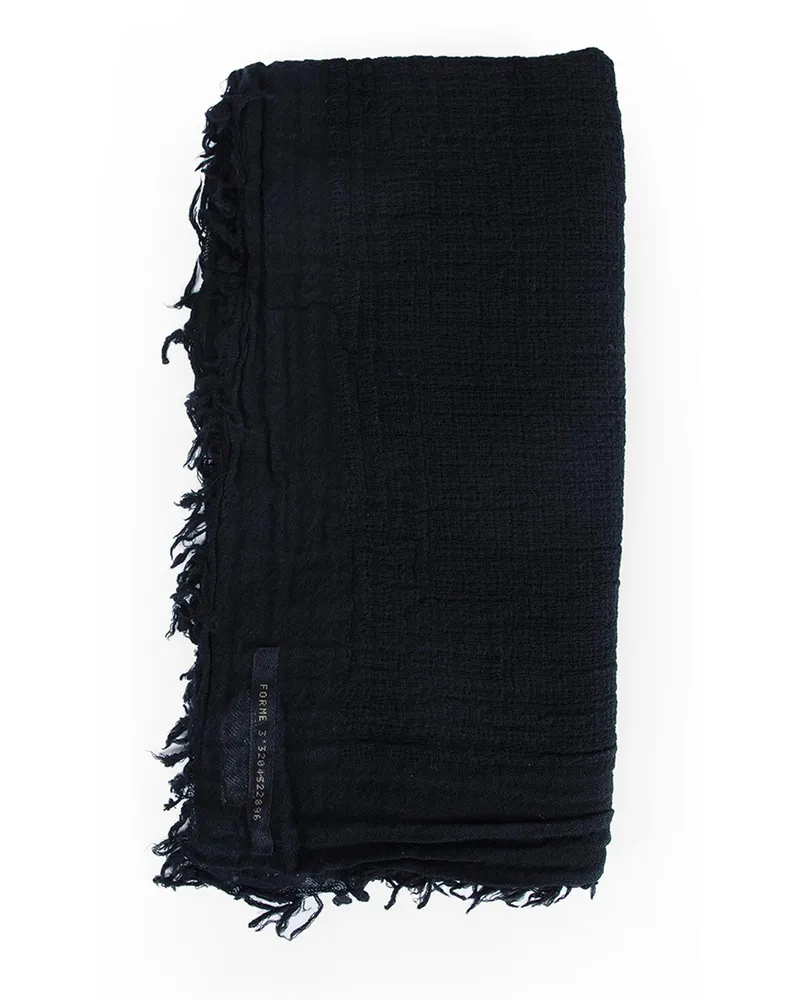forme d'expression Knitted Scarf Black