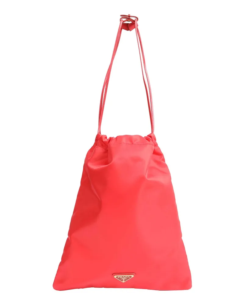 Prada Wish Re-Nylon pouch Red