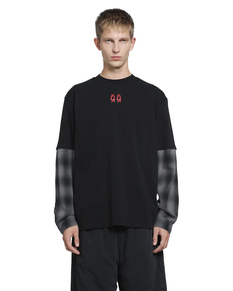 44 LABEL GROUP Underworld Double Long Sleeve Black