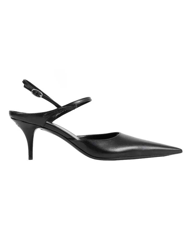 Balenciaga Avenue Bow Slingback Black