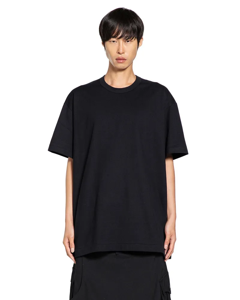 Comme des Garçons T-Shirt in Cotton Jersey Black